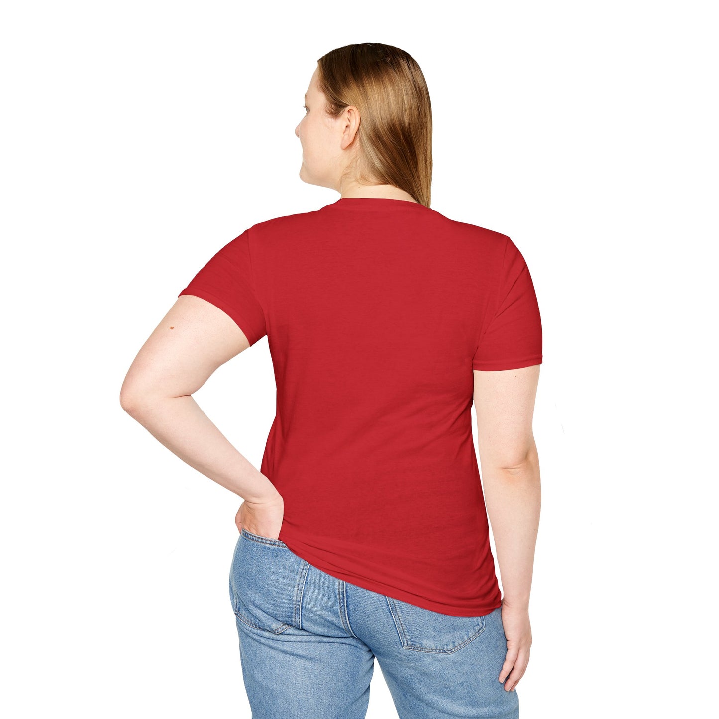 T-Shirt Simple 'Fat Men Can't Climb' Logo Shirt