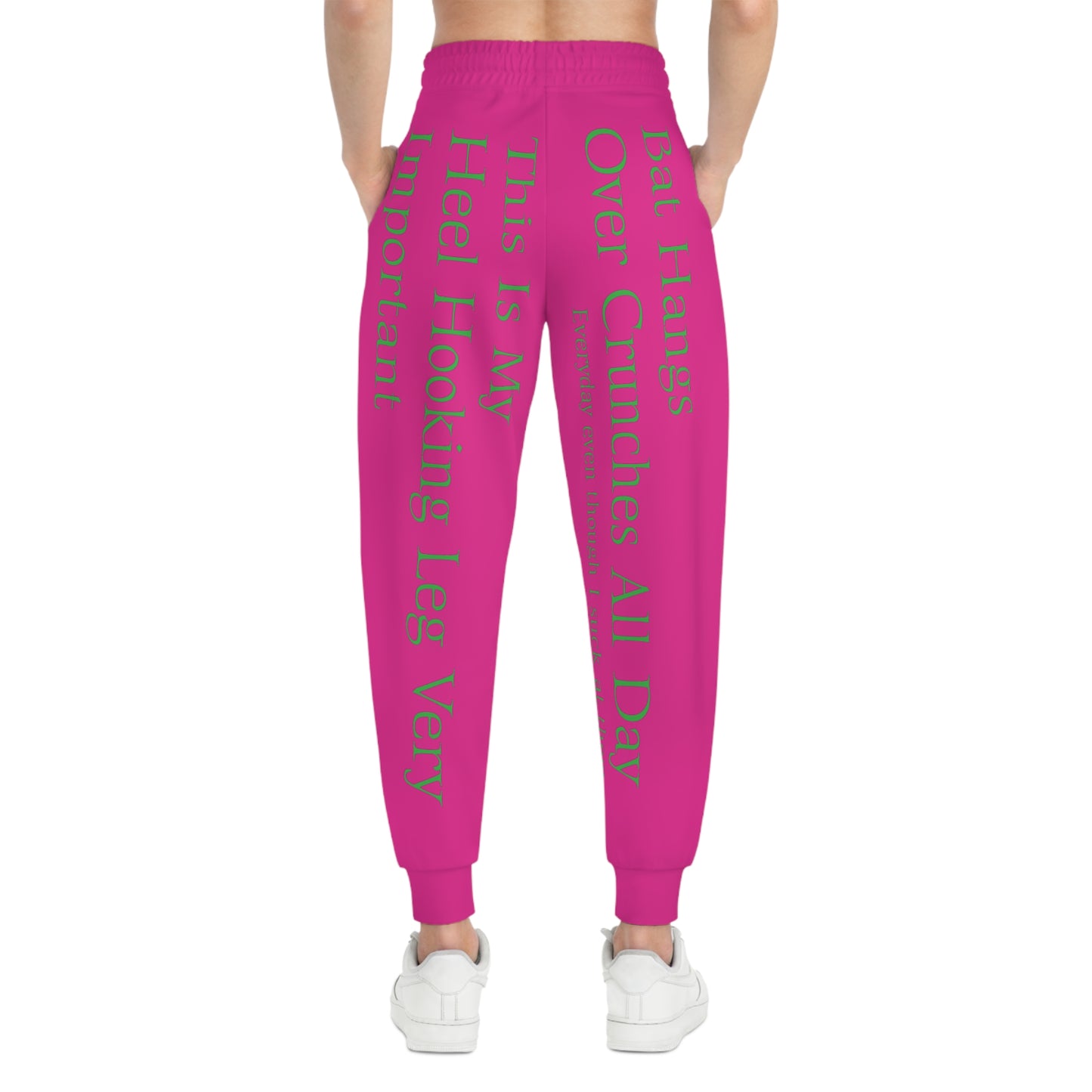 Pink Athletic Joggers - Cave Climbing Core