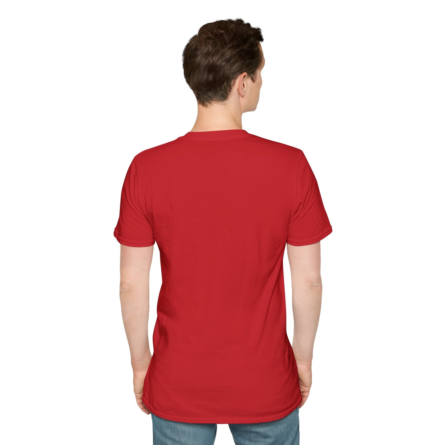 T-Shirt Simple 'Fat Men Can't Climb' Logo Shirt