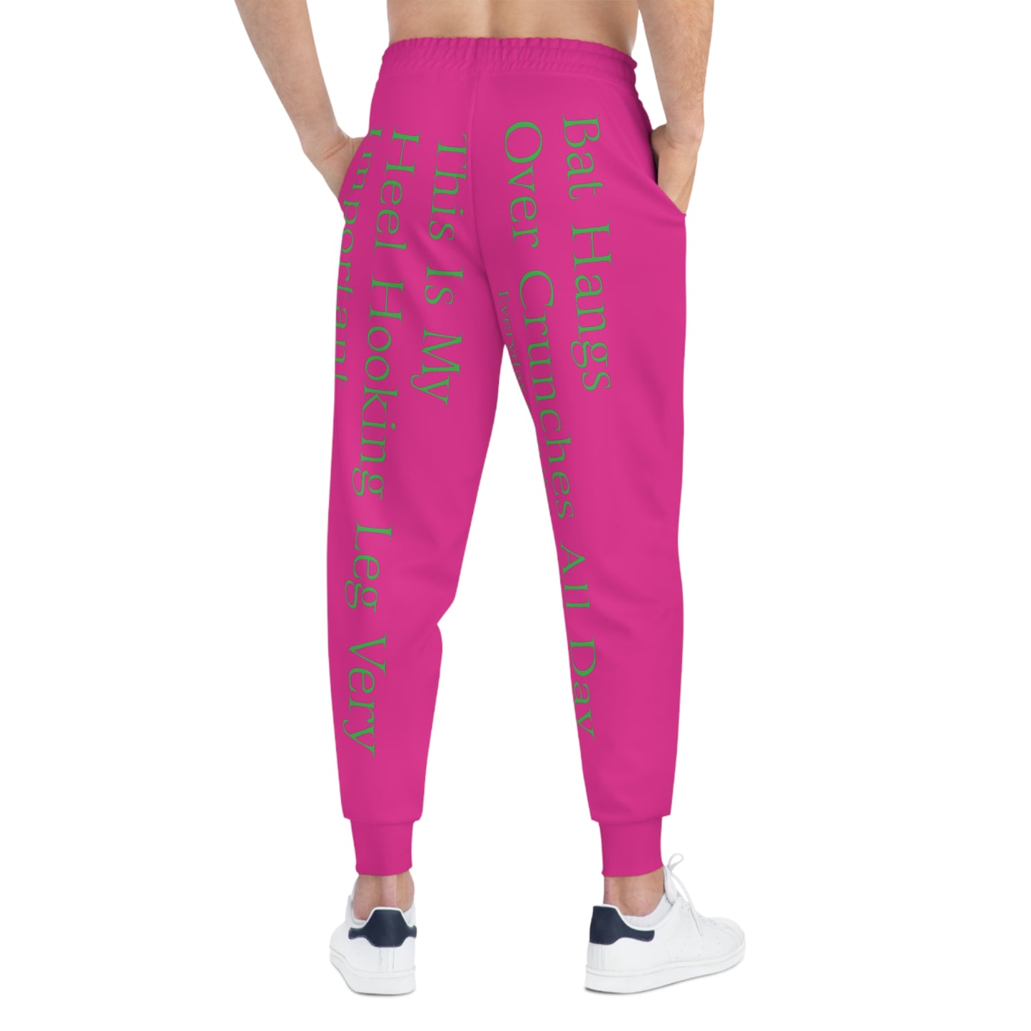 Pink Athletic Joggers - Cave Climbing Core