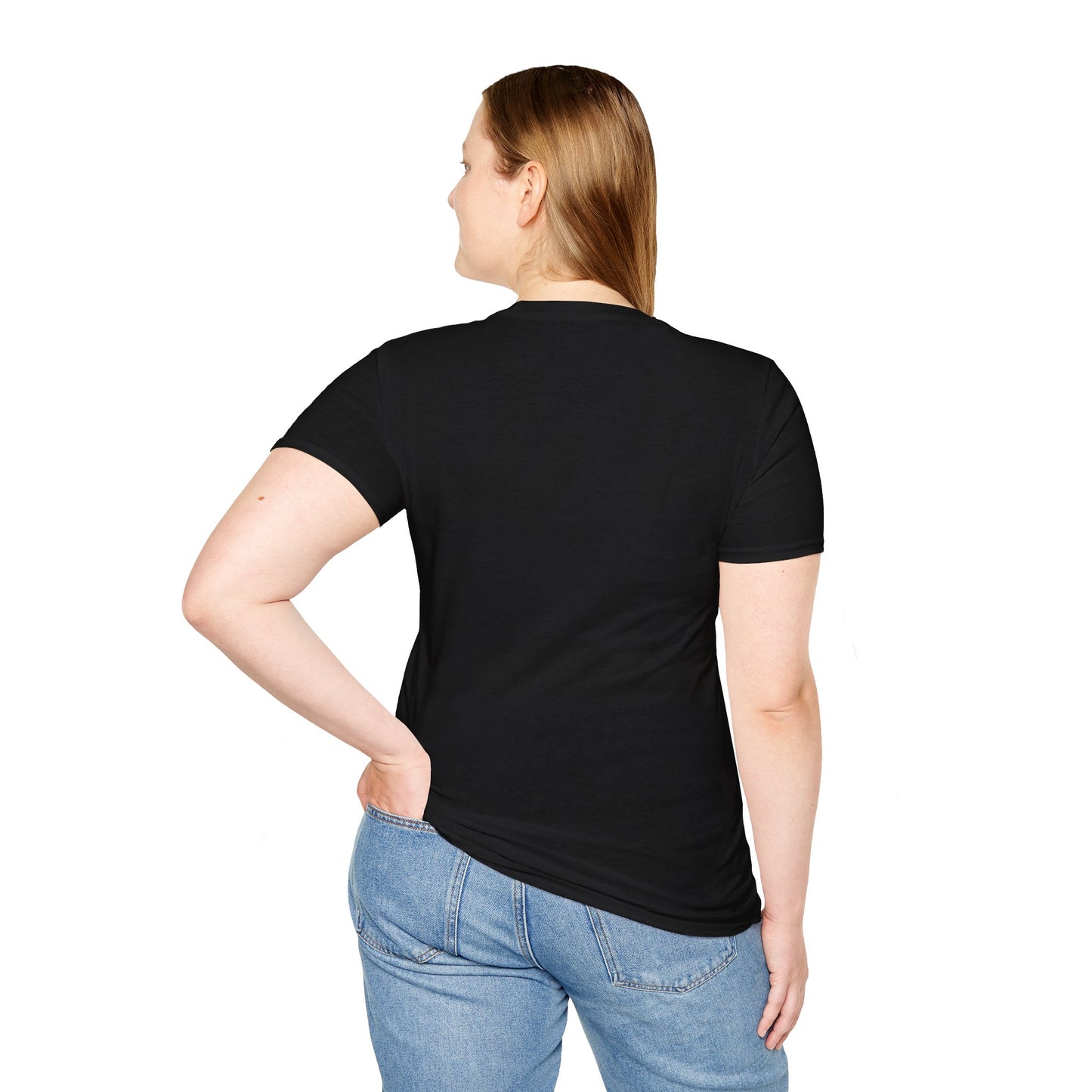 T-Shirt Simple 'Fat Men Can't Climb' Logo Shirt