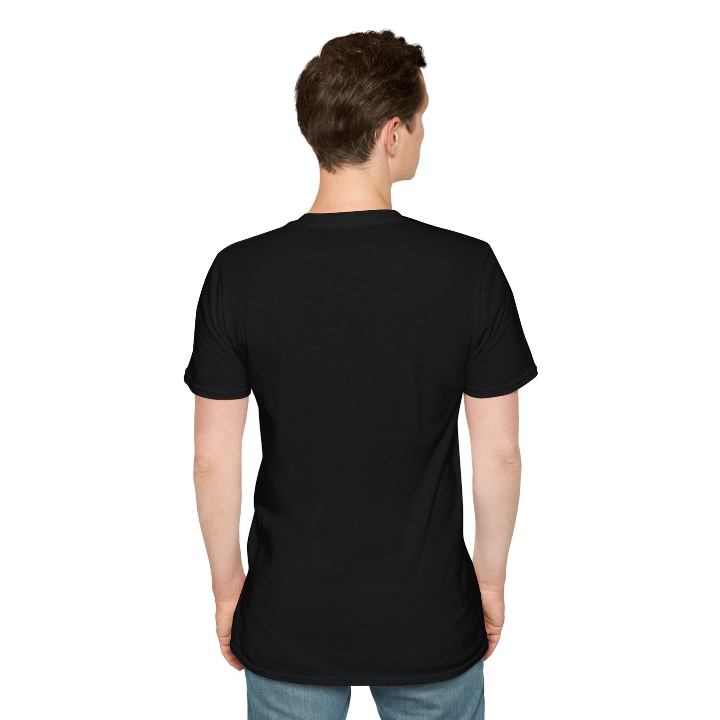 T-Shirt Simple 'Fat Men Can't Climb' Logo Shirt