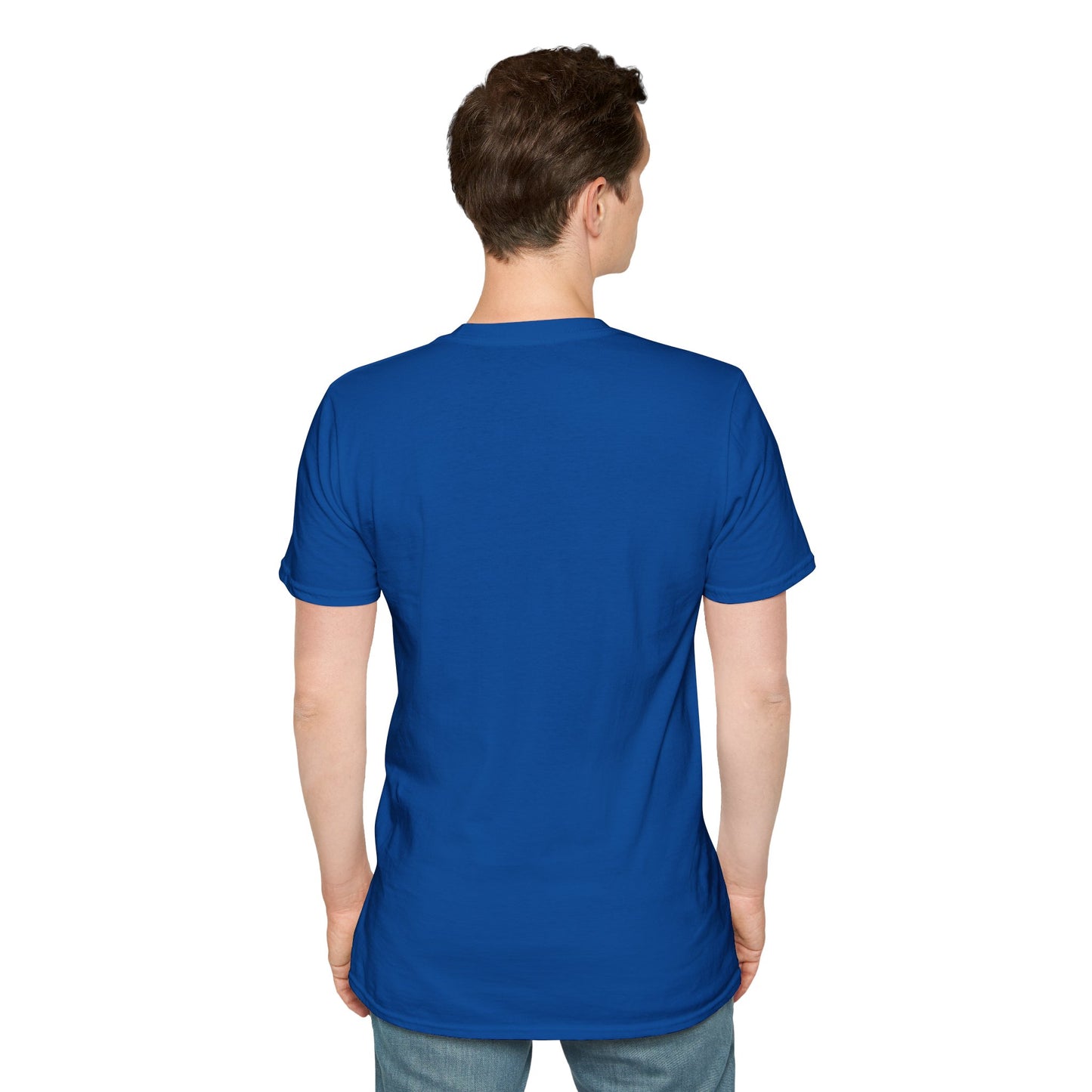 T-Shirt Simple 'Fat Men Can't Climb' Logo Shirt
