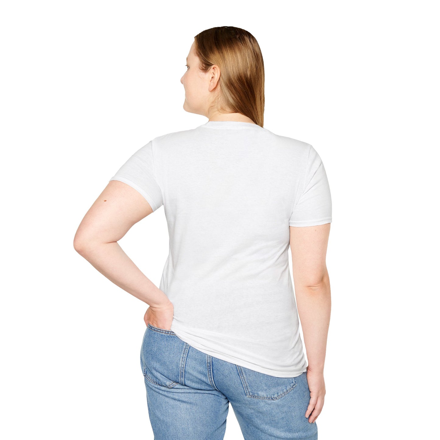 T-Shirt Simple 'Fat Men Can't Climb' Logo Shirt