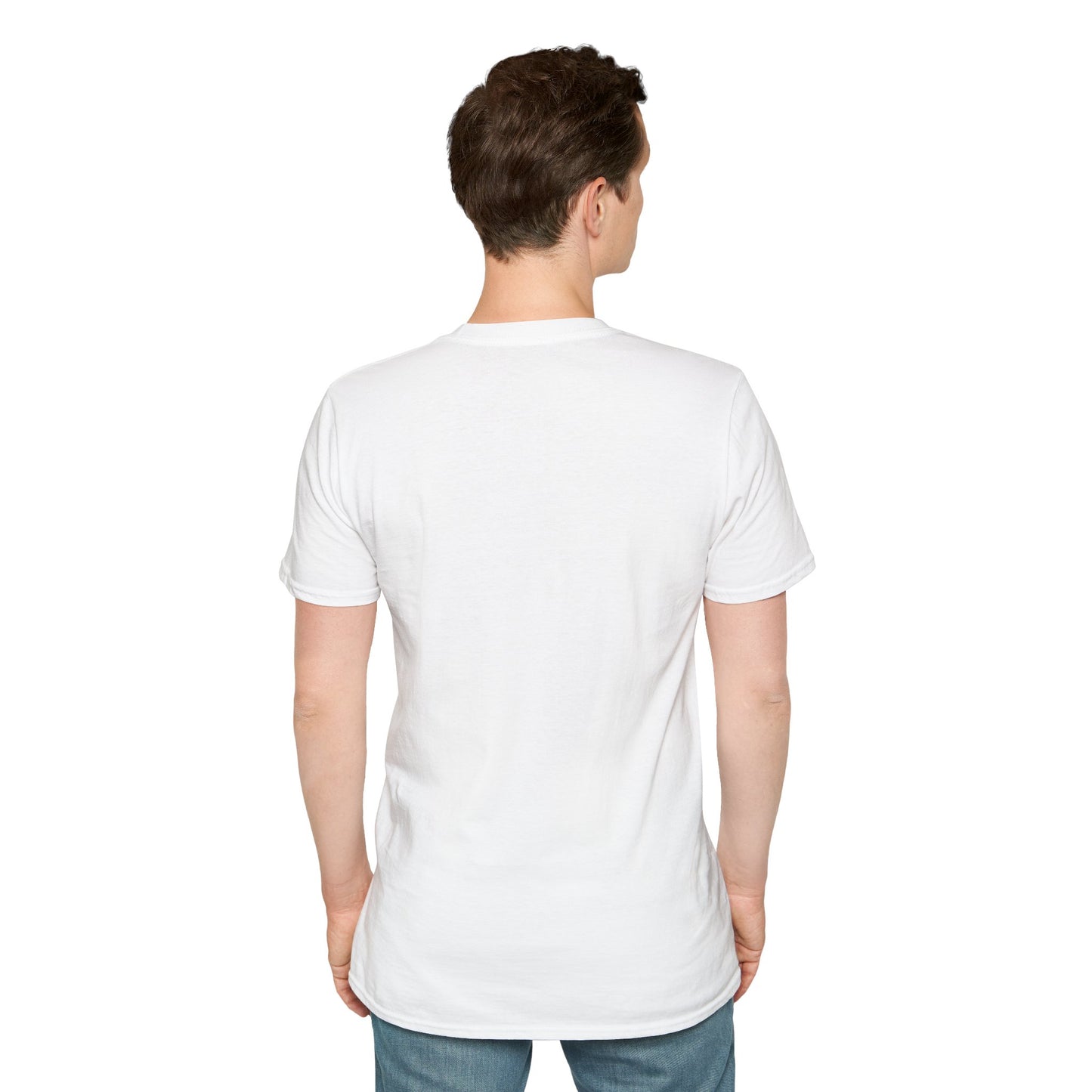T-Shirt Simple 'Fat Men Can't Climb' Logo Shirt