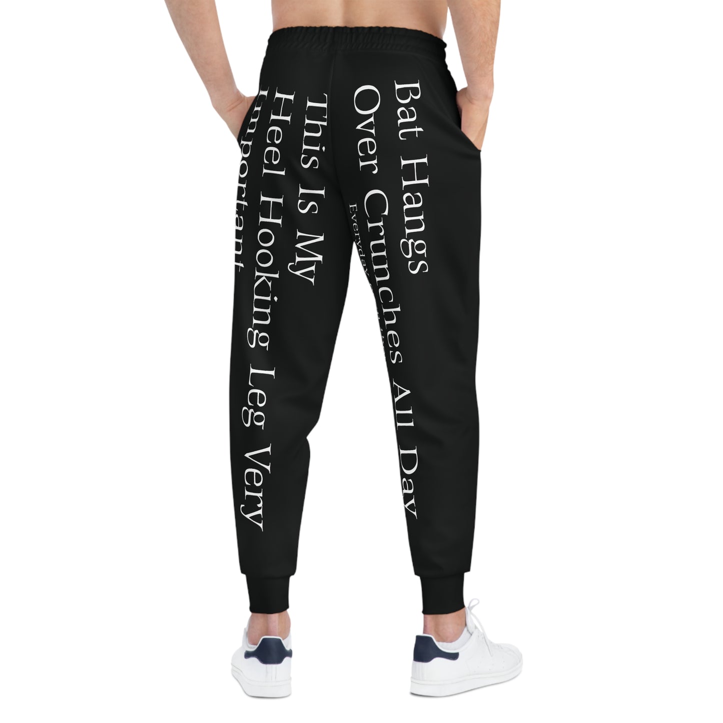 Black Athletic Joggers - Cave Climbing Core