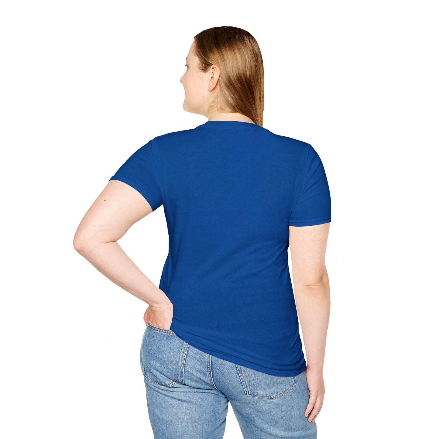 T-Shirt Simple 'Fat Men Can't Climb' Logo Shirt